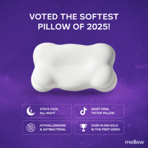 Mellow Sleep Launches the New CloudAlign Pillow for Personalized Neck Support