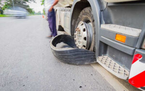 Who’s Really Liable When a Semi-Truck’s Tire Blows Out on Georgia Roads?